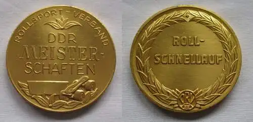DDR Medaille Deutscher Rollsportverband DDR Meisterschaften Stufe Gold (140540)