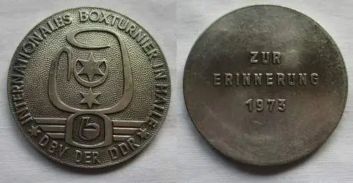 DDR Medaille Internationales Boxturnier in Halle DBV 1973 (144818)