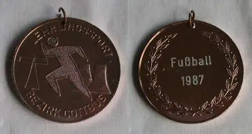 DDR Medaille Lehrlingssport Bezirk Cottbus Fußball 1987 (144565)