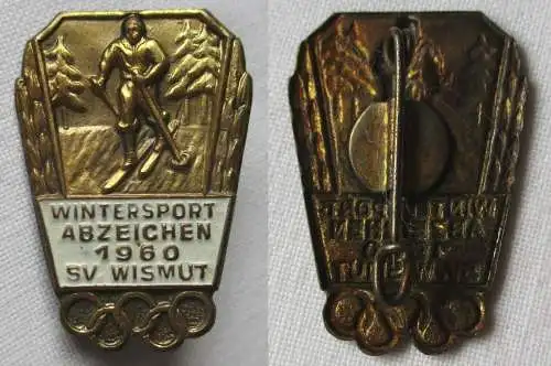 DDR Wintersport Abzeichen 1960 SV Sportvereinigung Wismut (149432)
