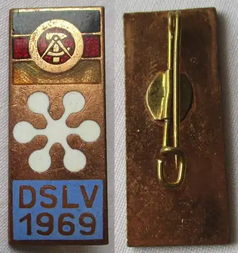 DDR Sport Veranstaltungsabzeichen Deutscher Skiläufer-Verband DSLV 1969 (149358)