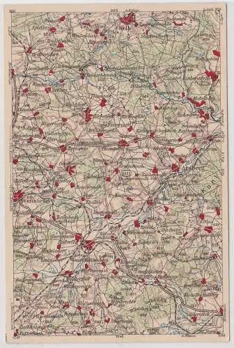 89560 Landkarten Ak Wona-Karte 1011 Ausgabe A Wunsiedel