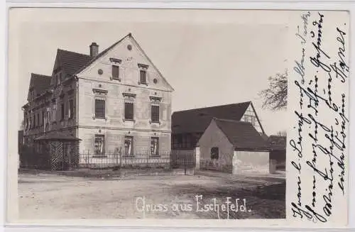 900433 Foto Ak Gruß aus Eschefeld Wohnhaus 1921