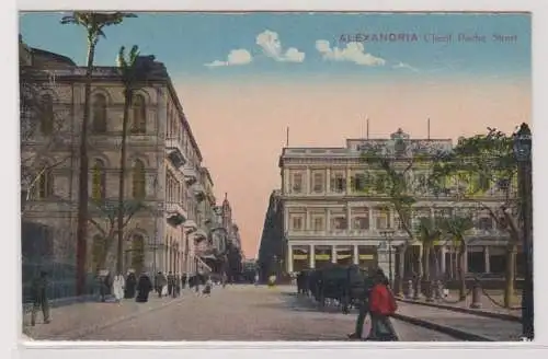 82943 Ak Alexandrie Ägypten - Cherif Pacha Street um 1910