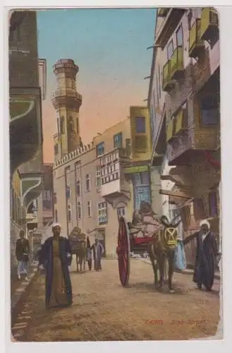 900801 Ak Kairo Ägypten - Arabische Straße um 1910