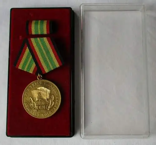 DDR Medaille für treue Dienste in der NVA Gold Bartel 149 g (123540)