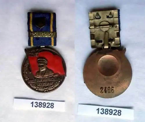 DDR FDJ Ernst-Thälmann-Medaille "Bereit zur Verteidigung der Heimat" (138928)