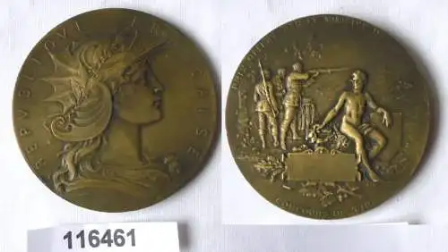 Bronze Medaille PRIX DE TIR OFFERT PAR LE MINISTRE / GUERRE (116461)
