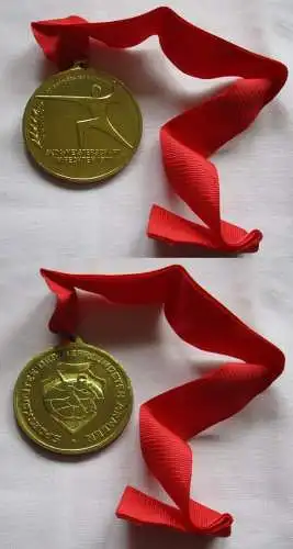 DDR Medaille SKDA-Meisterschaft im Fechten 1977 Potsdam in Gold (143979)