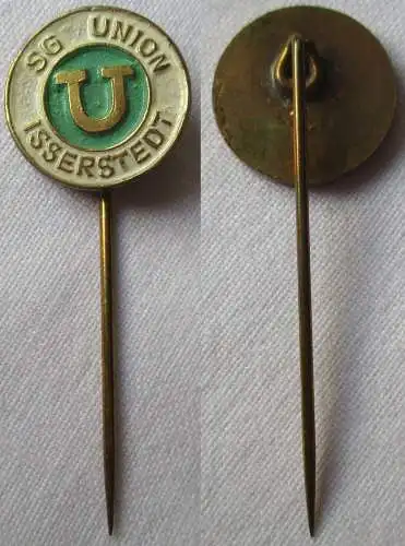 DDR Sport Anstecknadel Mitgliedsabzeichen SG Union Isserstedt (145452)