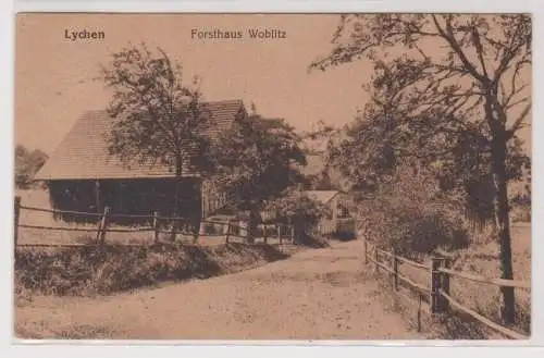 53261 Ak Lychen - Forsthaus Woblitz 1923