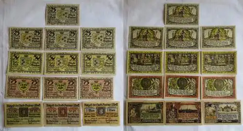 13 Banknoten Notgeld Stadt Grabow 1921/1922 (141669)