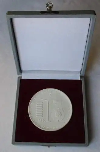 DDR Medaille VEB Baukombinat Leipzig - 10 Jahre Grünau 1976 - 1986 (105820)