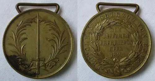 Baden Großherzogtum Gedächtnis-Medaille für 1849 (126443)