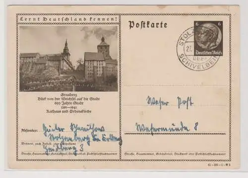 12117 Ganzsachen AK 650 Jahre Stadt Graudenz Grudziądz, Deutschland kennen! 1941