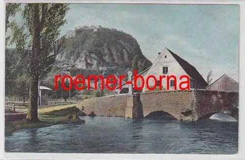 78068 Ak Hohentwiel mit alter Aachbrücke 1906