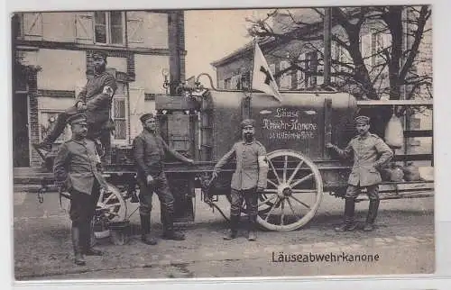 86151 Feldpost AK Läuseabwehrkanone St. Hilaire-le-Petit, Sanitäterkonvoi 1915