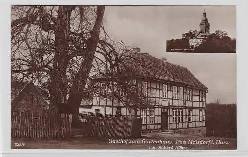 89719 Mehrbild Ak Meisdorf im Harz Gasthof zum Gartenhaus 1927