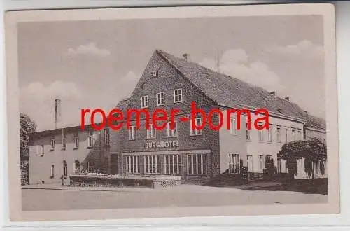 74427 Ak Burghotel Plau in Mecklenburg um 1950