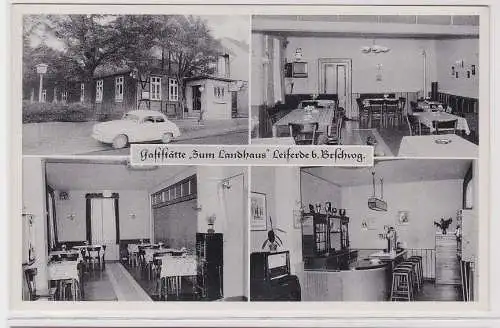 90128 Mehrbild Ak Leiferde bei Braunschweig Gaststätte "Zum Landhaus" um 1940
