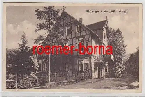 75343 Ak Wernigerode im Harz Erholungsheim " Küsters Camp" Villa Anna um 1930