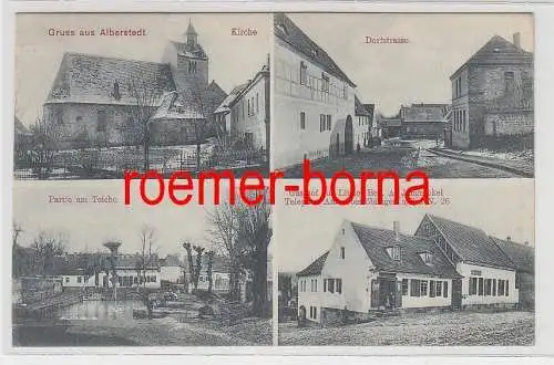 75113 Mehrbild Ak Gruß aus Alberstedt bei Farnstädt um 1910