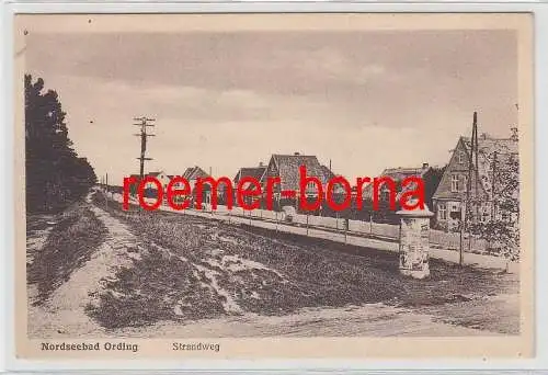 58602 Ak Nordseebad Ording um 1930