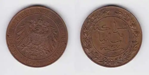 1 Pesa Kupfer Münze Deutsch Ostafrika 1890  (155877)