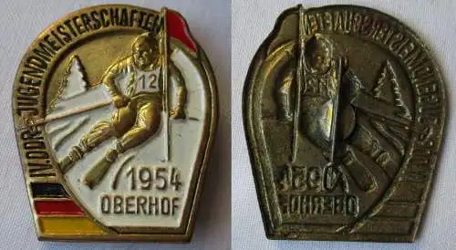 DDR Abzeichen IV. Jugendmeisterschaften Oberhof 1954 (105245)