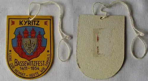 DDR Abzeichen Kyritz Bassewitzfest 1411-1954 Liebe zur Heimat (119330)
