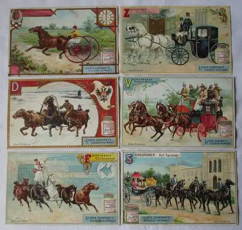 Liebigbilder Serie Nr. 363 Gespanne Jahr 1897 (7/158632)