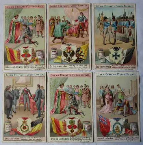 Liebigbilder Serie Nr. 372 Orden I Jahr 1897 (7/151614)