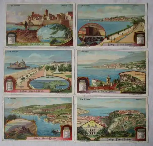 Liebigbilder Serie 858 "Die Riviera" komplett 1912 (7/152945)