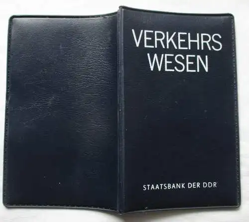 DDR 2 x 5 Mark 1988 - Mappe Verkehrswesen / Saxonia + Überseehafen (162712)