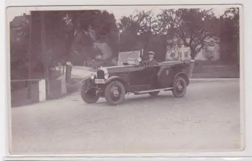 95523 Foto Ak Chemnitz alter Opel Pkw 1928