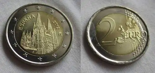 2 Euro Gedenkmünze Spanien 2012 Kathedrale von Burgos (159382)