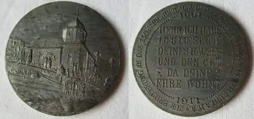 Seltene Medaille 250 Jahre Kirche St. Concordia Ruhla W.A. 1661 - 1911 (113293)
