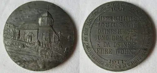 seltene Medaille 250 Jahre Kirche St. Concordia Ruhla W.A. 1661 - 1911 (113293)