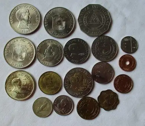 Kursmünzsatz KMS Philippinen mit 18 Münzen in Stempelglanz (142692)