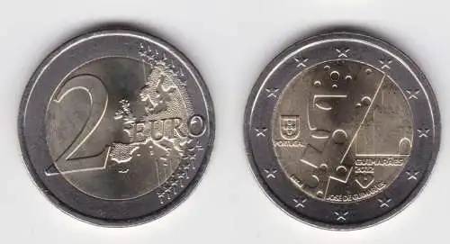 2 Euro Bi-Metall Münze Portugal 2012 Guimaraes (139115)