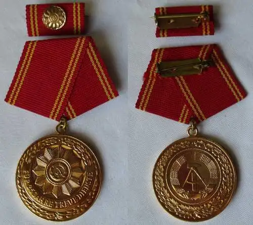DDR Medaille für 25 Jahre Treue Dienste Bewaffnete Organe MdI im Etui (111976)