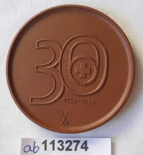 DDR Medaille 30 Jahre Deutsches Rotes Kreuz Dresden 1952-1982 (113274)