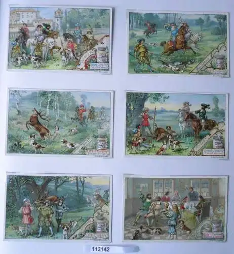 112142 Liebigbilder Serie Nr. 401 Jagdbilder V 1898