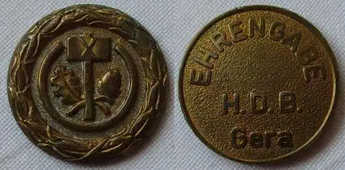 DDR Medaille Ehrengabe Handwerkskammer d. Bezirkes Gera Mitglieder PGH (144313)