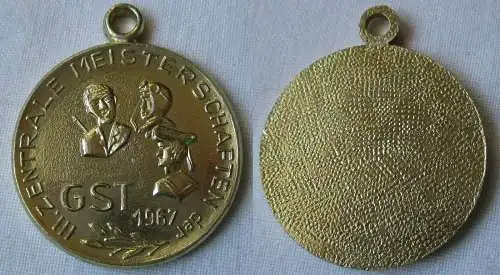 DDR Medaille Zentrale Meisterschaften der GST 1967 (119887)