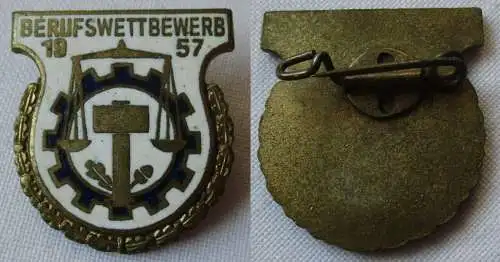 DDR Medaille 9.Berufswettbewerb FDJ 1957 für gute Leistungen (150564)