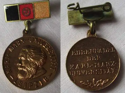 DDR Abzeichen Ehrennadel der Karl-Marx-Universität Leipzig in Gold (135983)