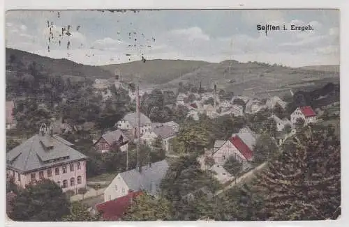 52739 Ak Seiffen im Erzgebirge Totalansicht 1921