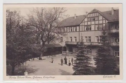 98234 Ak Gelenau im Erzgebirge König Albert Heim 1930