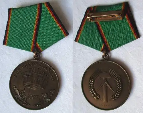 Medaille für treue Dienste in der kasernierten Volkspolizei (125730)